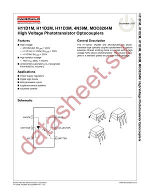 MOC8204SM datasheet  